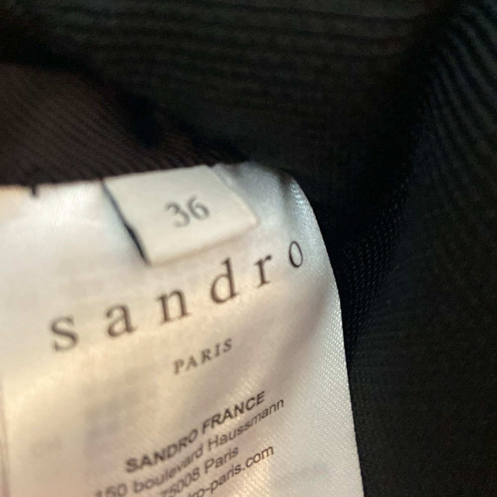 SANDRO H20 Ellie Black Shorts - Picture 5 of 5